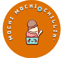 A picture of the mochi mochichillin logo.