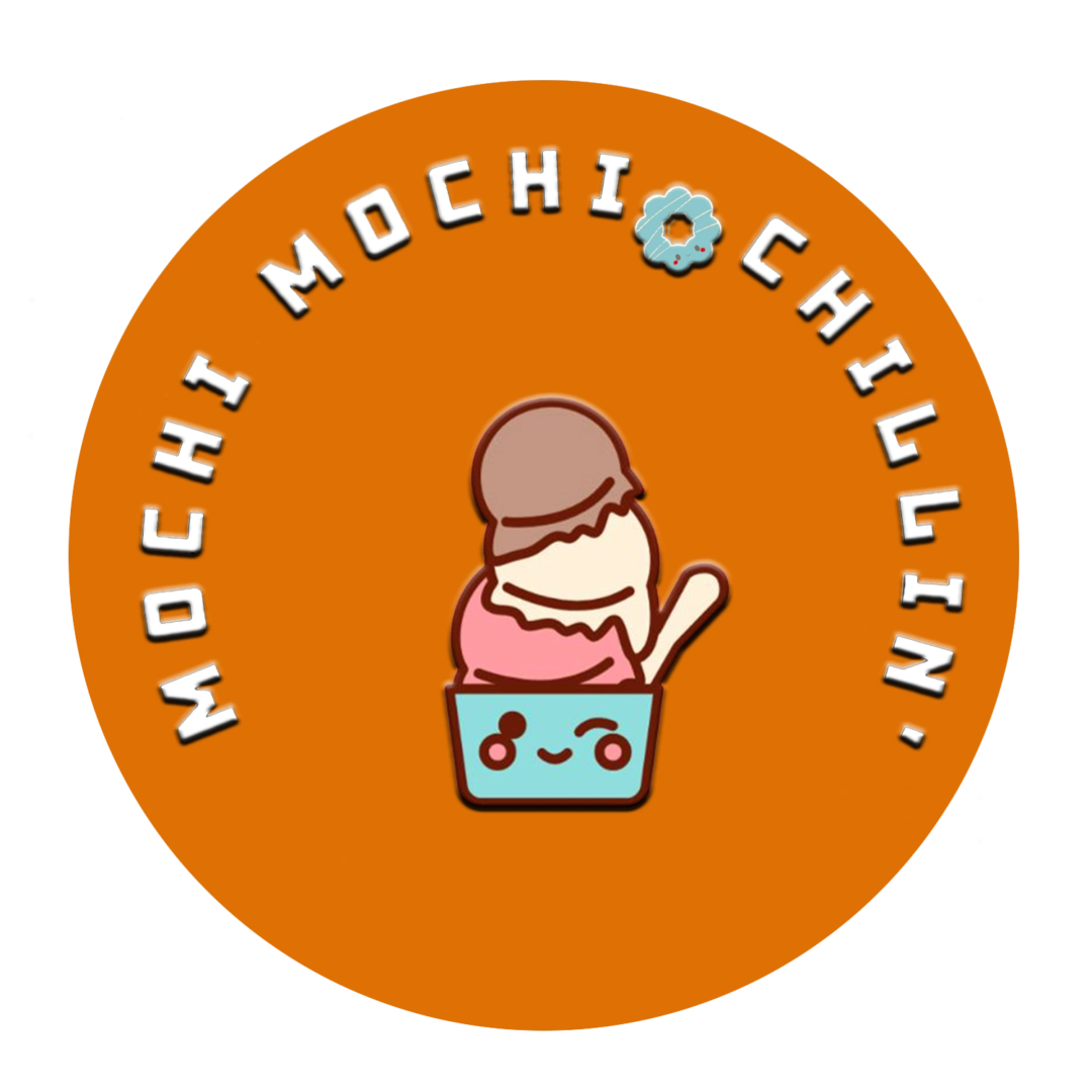 A picture of the mochi mochichillin logo.